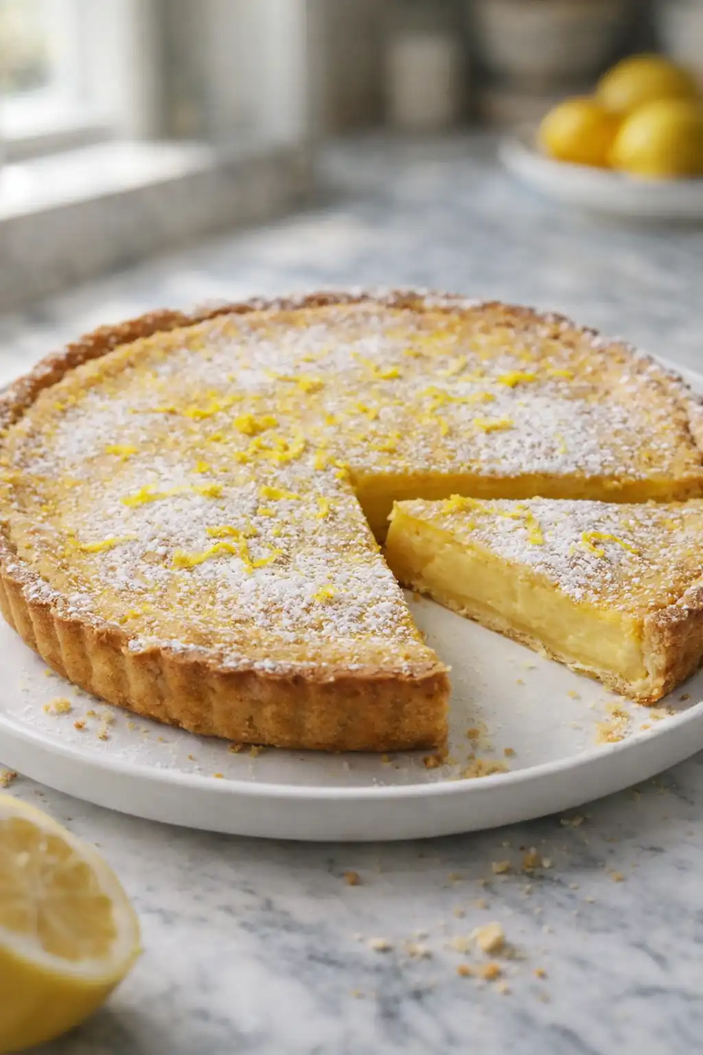 Tarte citron fondante & express