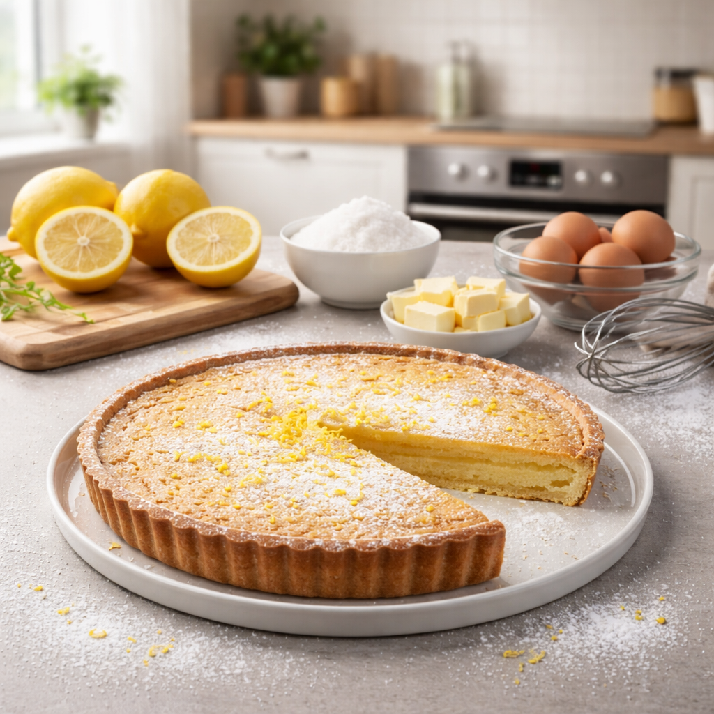 Tarte citron fondante & express