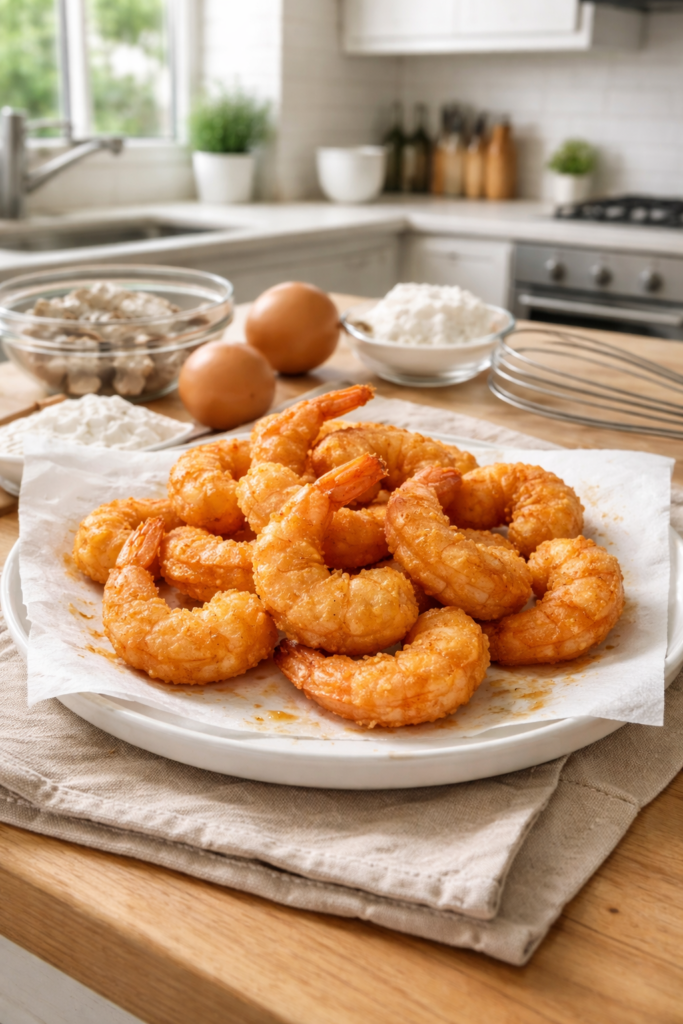 Beignets de Crevettes Croustillants