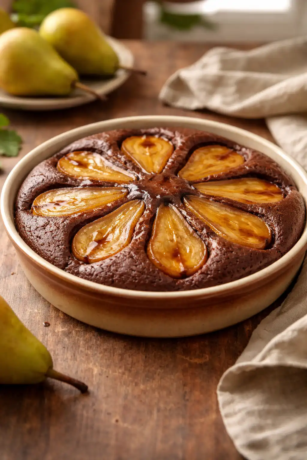 Gâteau Poires-Chocolat