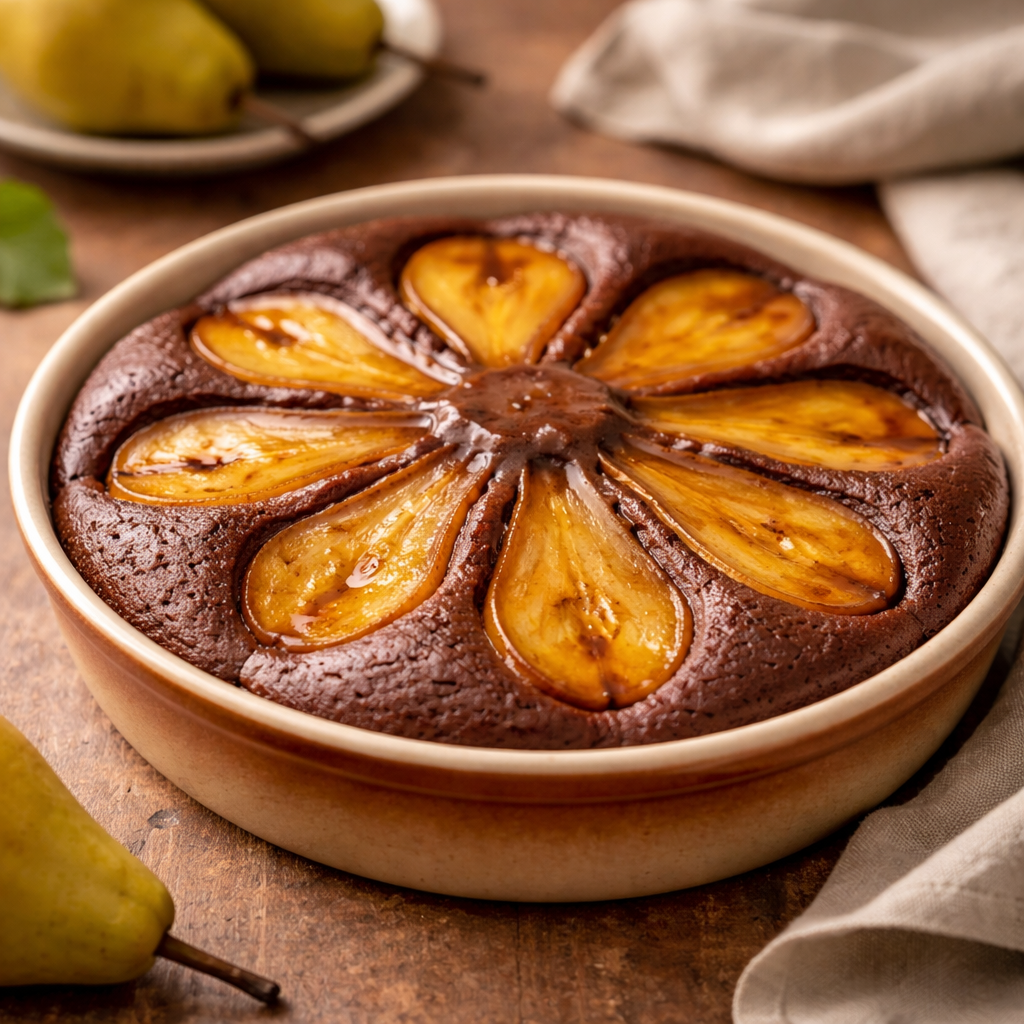 Gâteau Poires-Chocolat