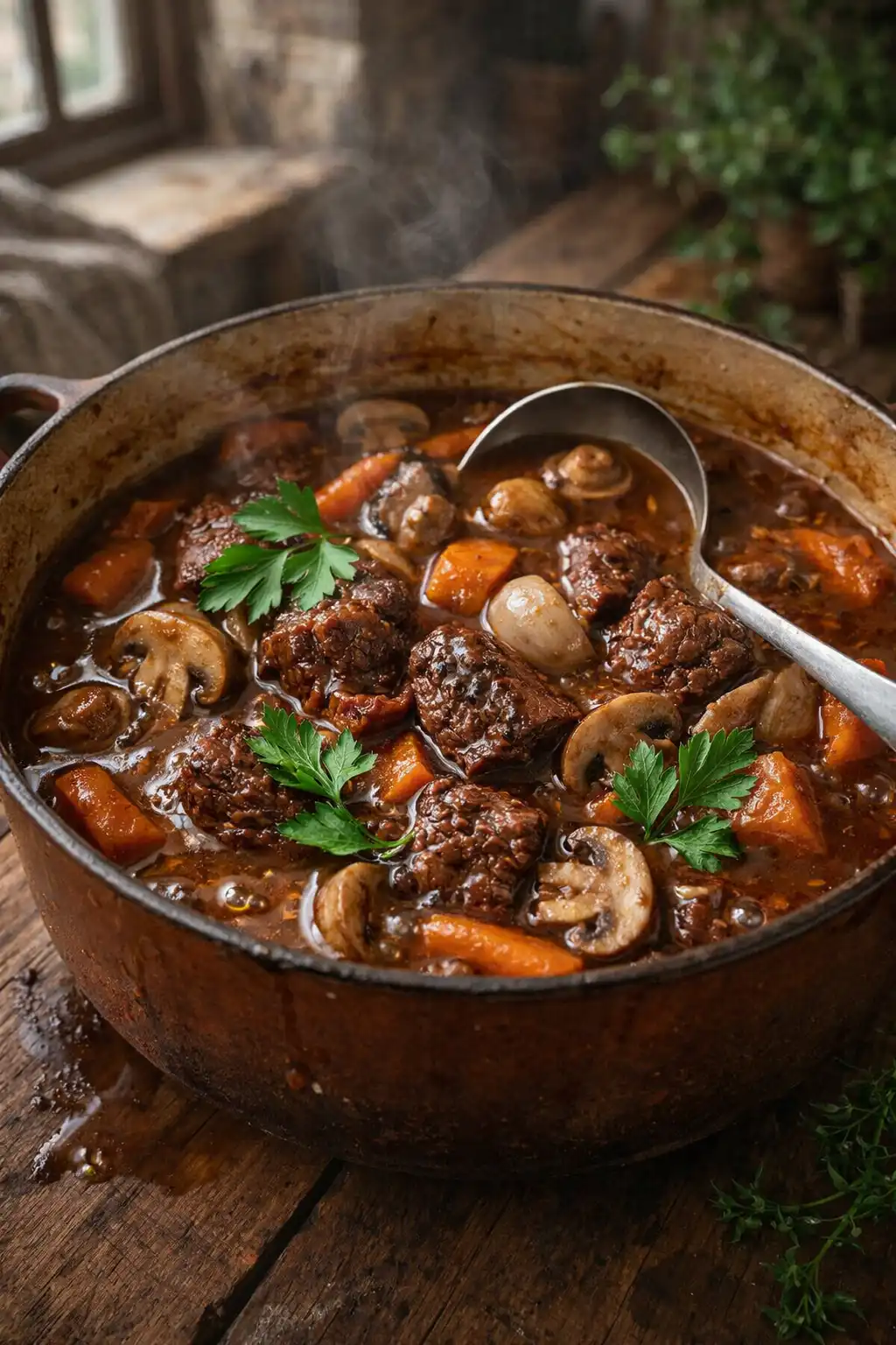 Bœuf bourguignon traditionnel