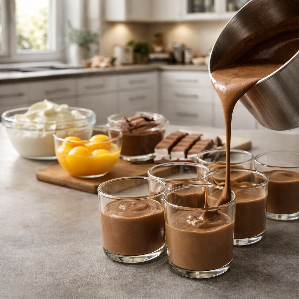 Petites Crèmes aux Kinder