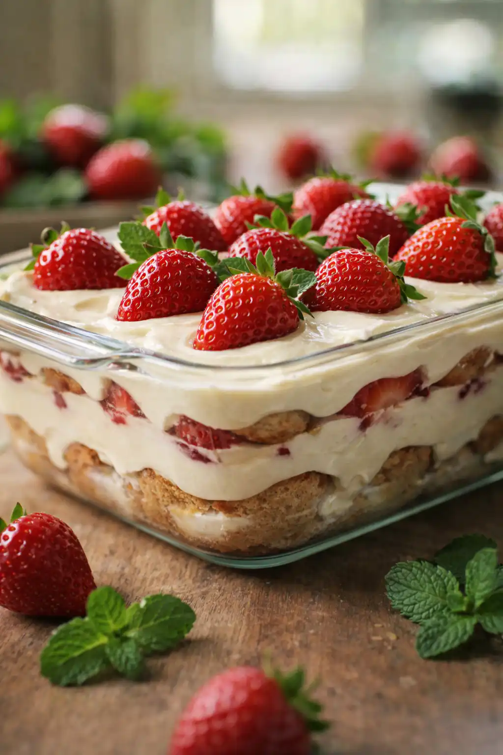 Tiramisu aux Fraises