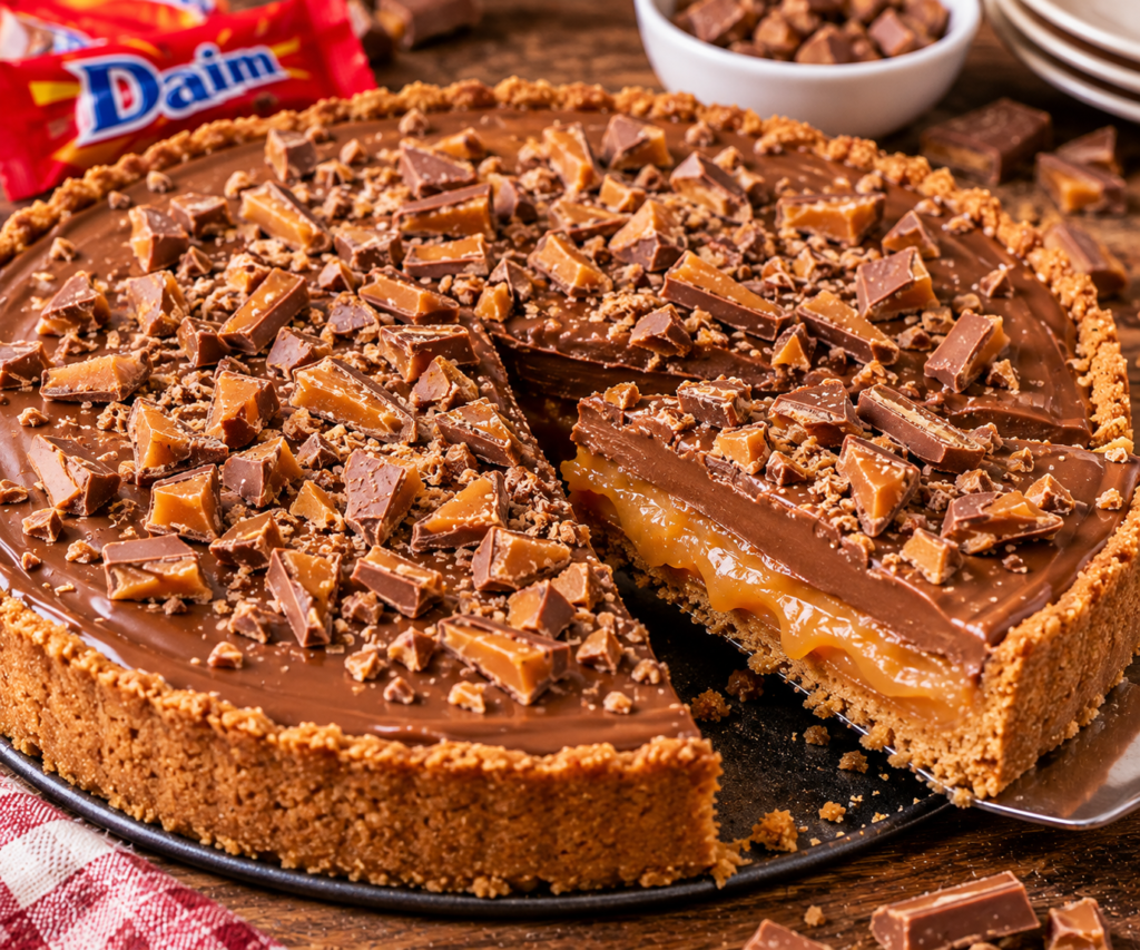 Tarte au Daim Sans Cuisson