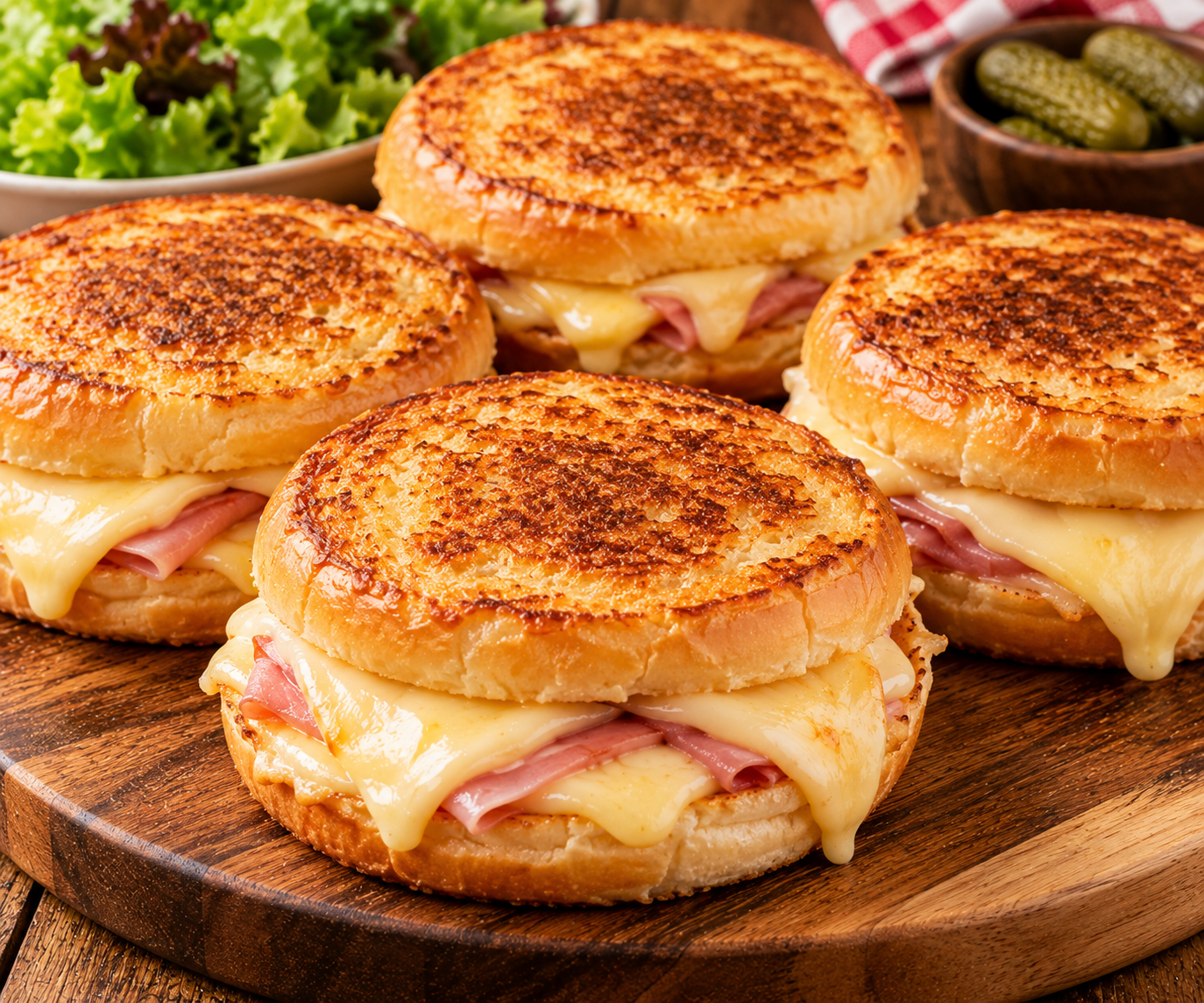 Croques façon “MacDo” à la Raclette