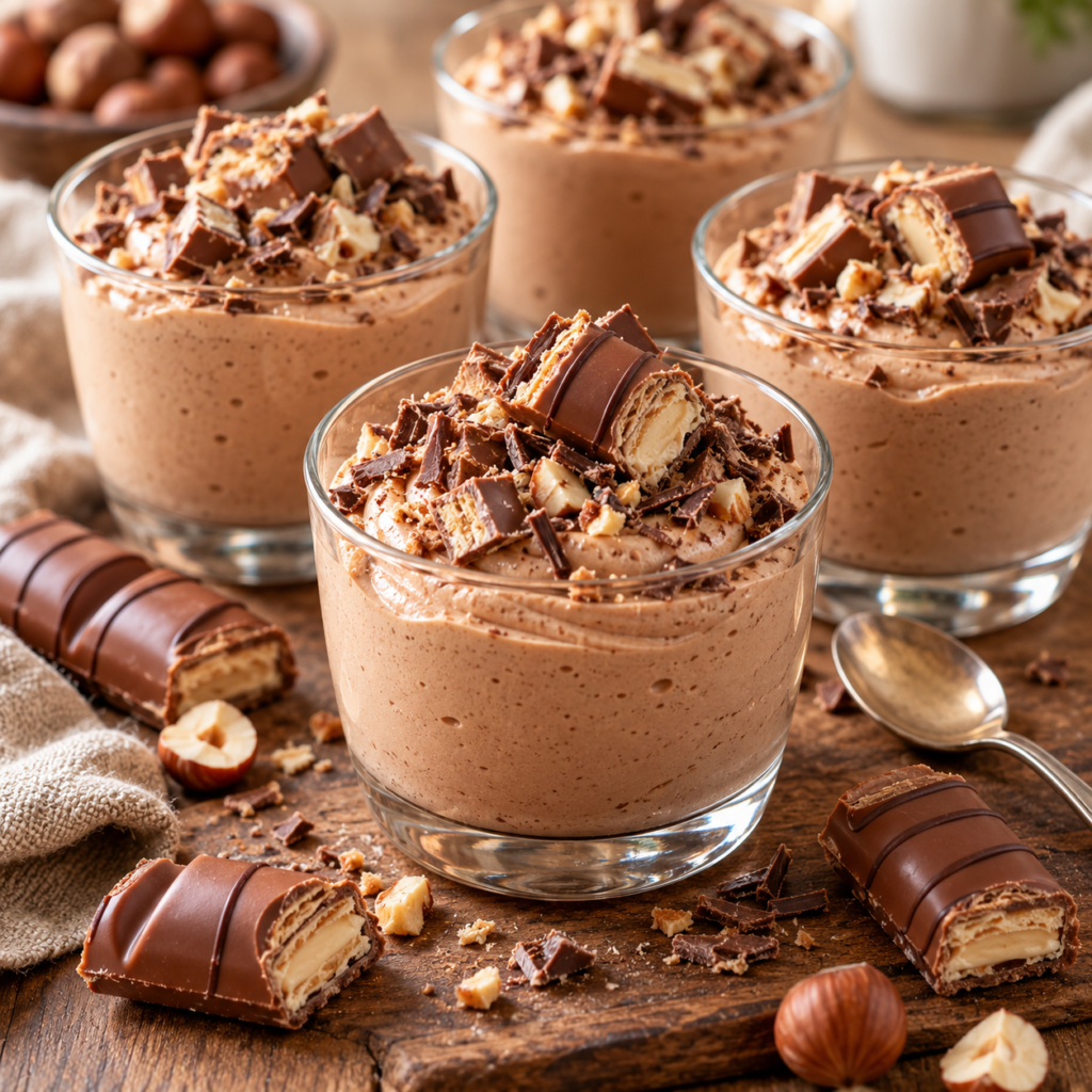 Mousse au Kinder Bueno