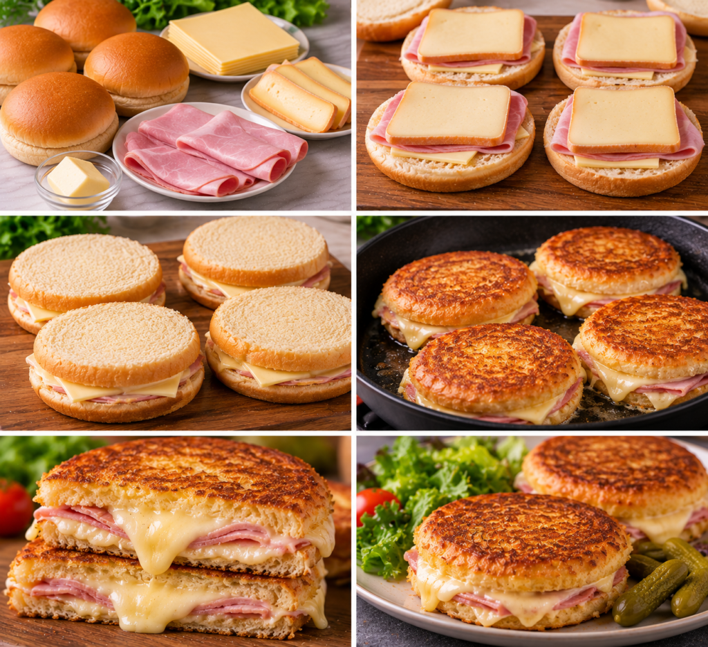 Croques façon “MacDo” à la Raclette