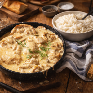 La poule au riz de la mère Michèle