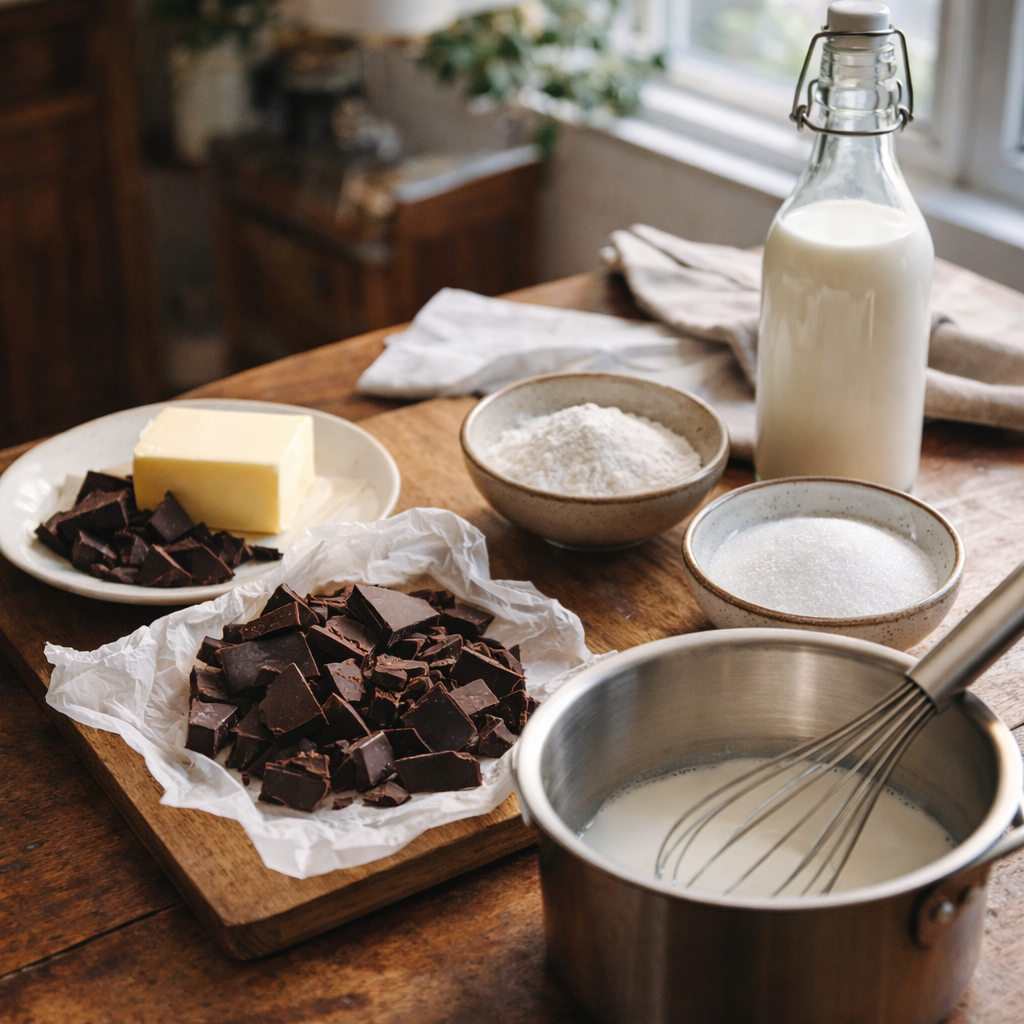 Crème dessert facile au chocolat