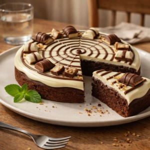 Gâteau aux Kinder Bueno