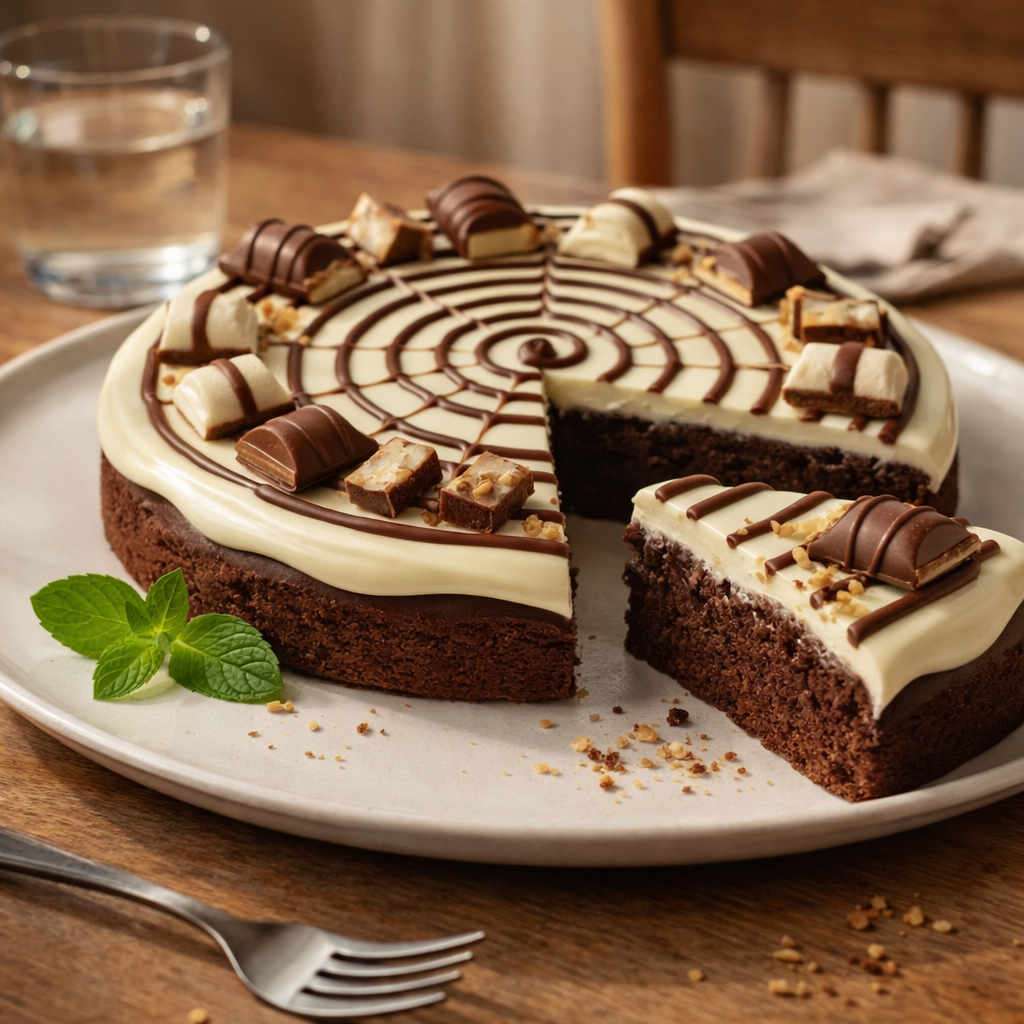 Gâteau aux Kinder Bueno