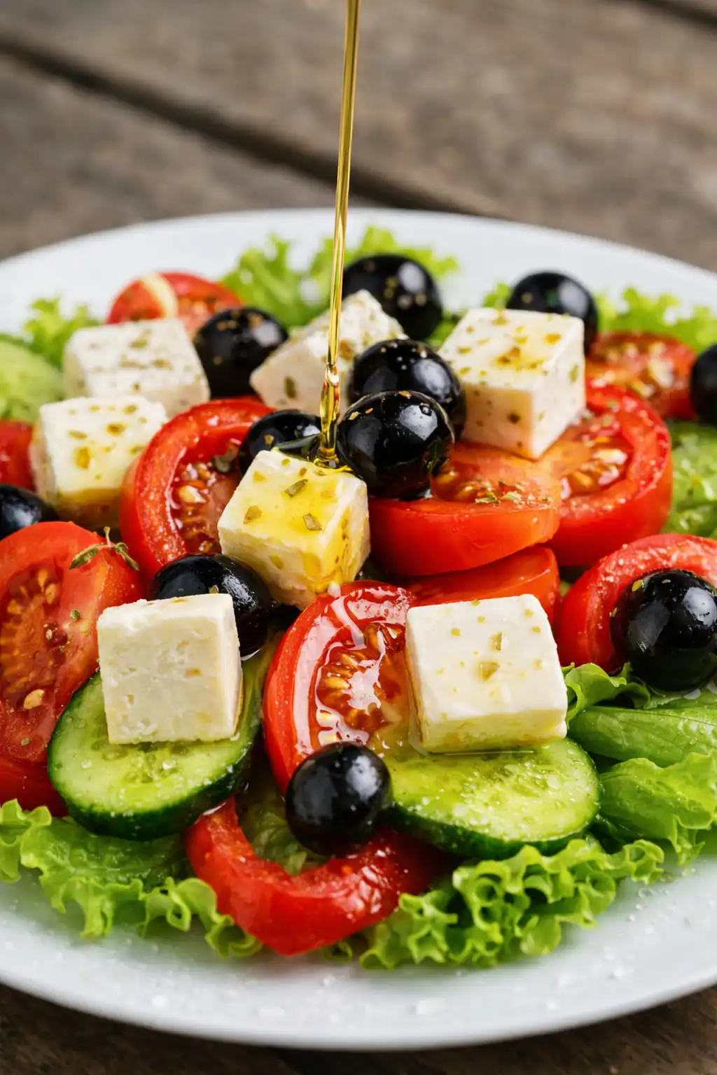 Salade grecque maison