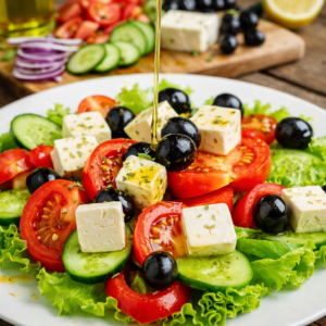 Salade grecque maison