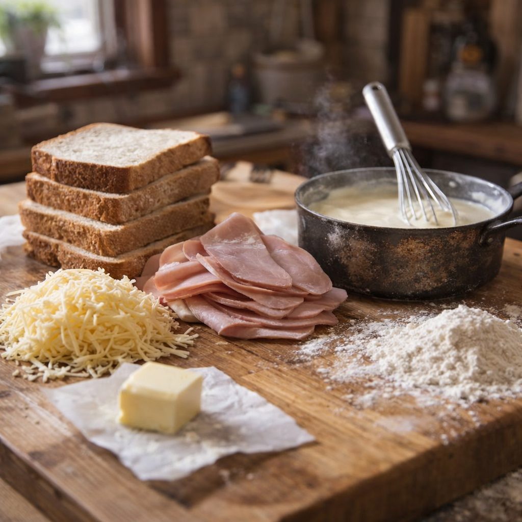 Le VRAI croque-monsieur