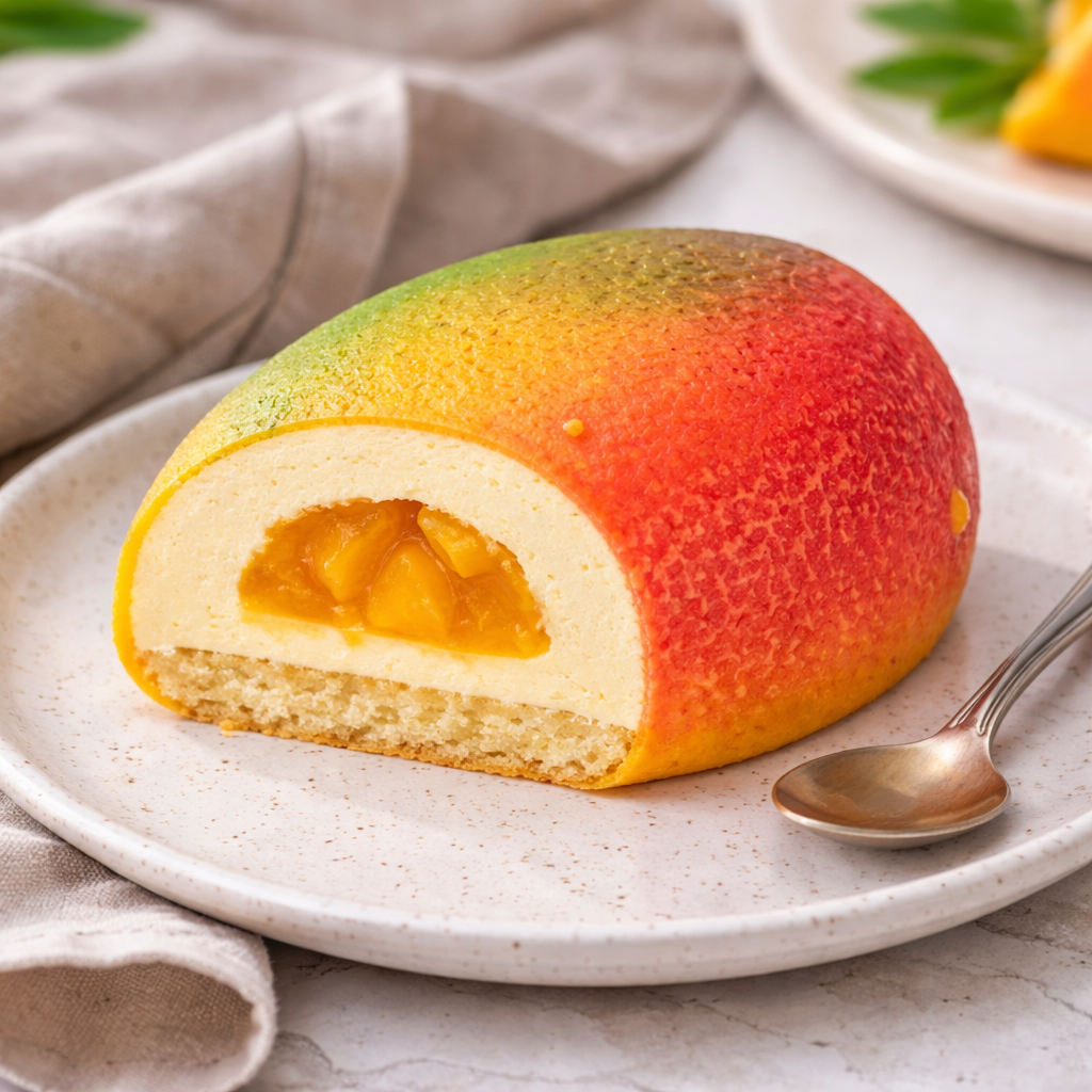 Trompe l'œil à la mangue