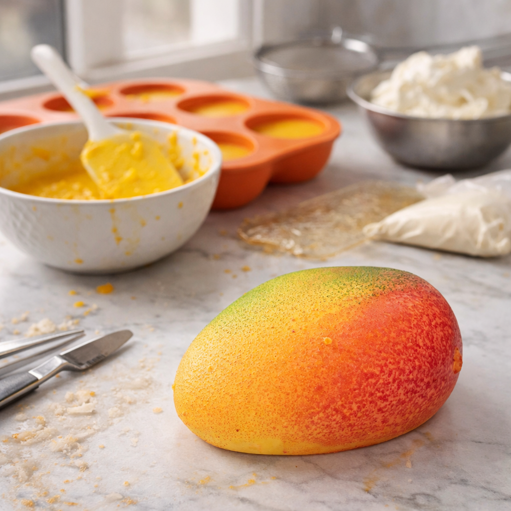 Trompe l'œil à la mangue