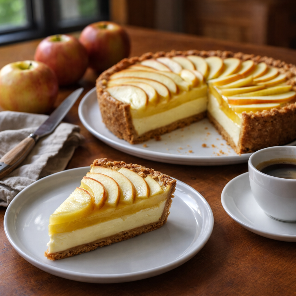 Tarte au Mascarpone et à la Pomme