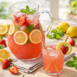 Citronnade fraise