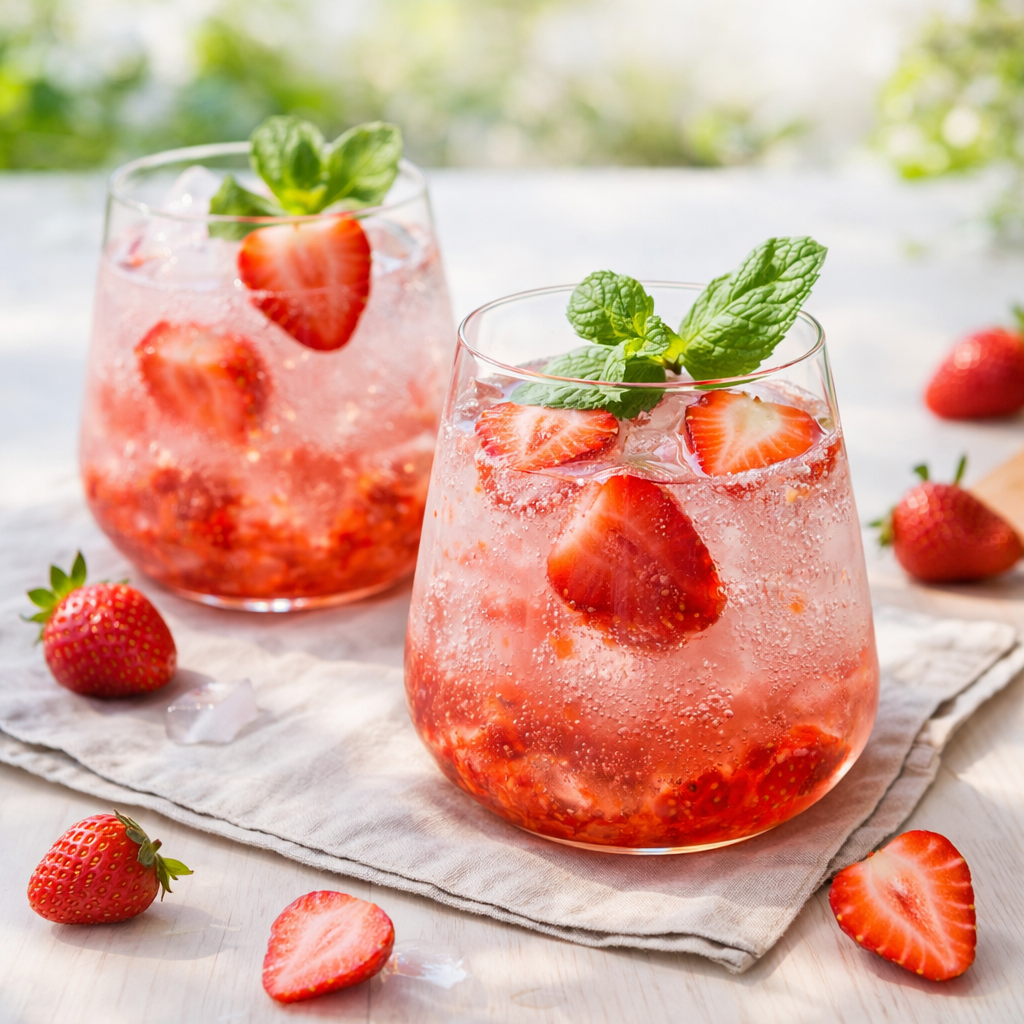 cocktail fraise limonade