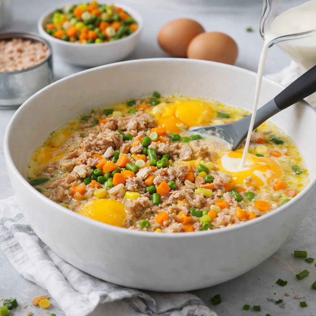 Pain de thon à la macédoine