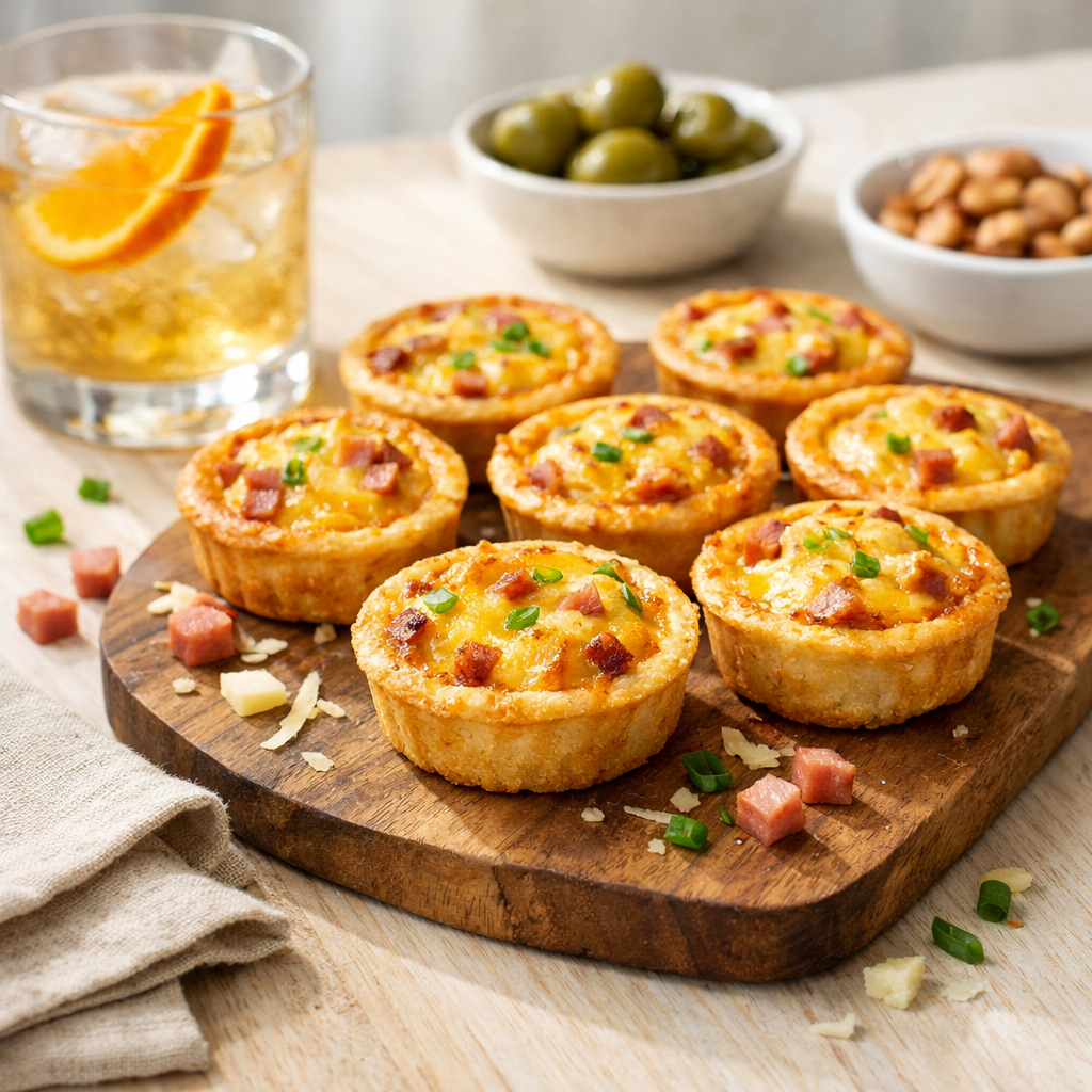 mini quiches jambon fromage