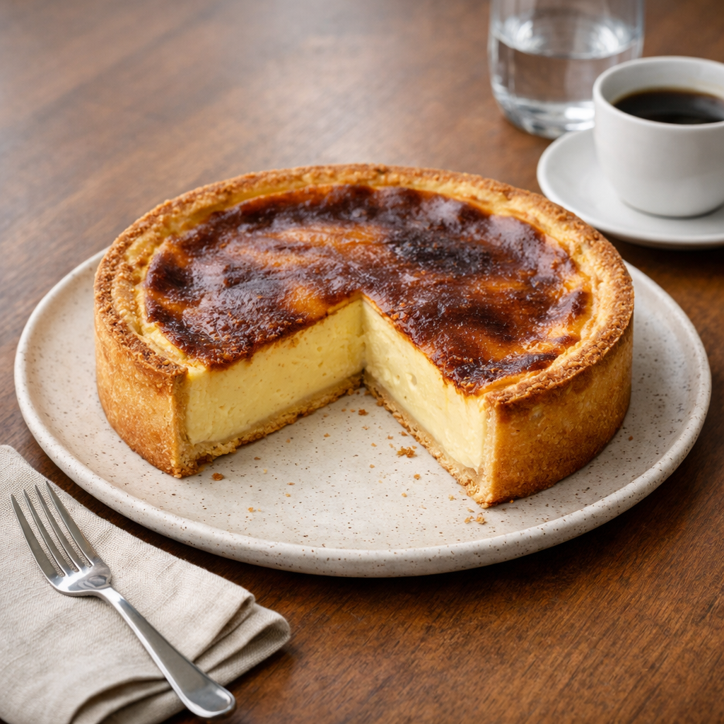 Tarte au flan de ma grand-mère