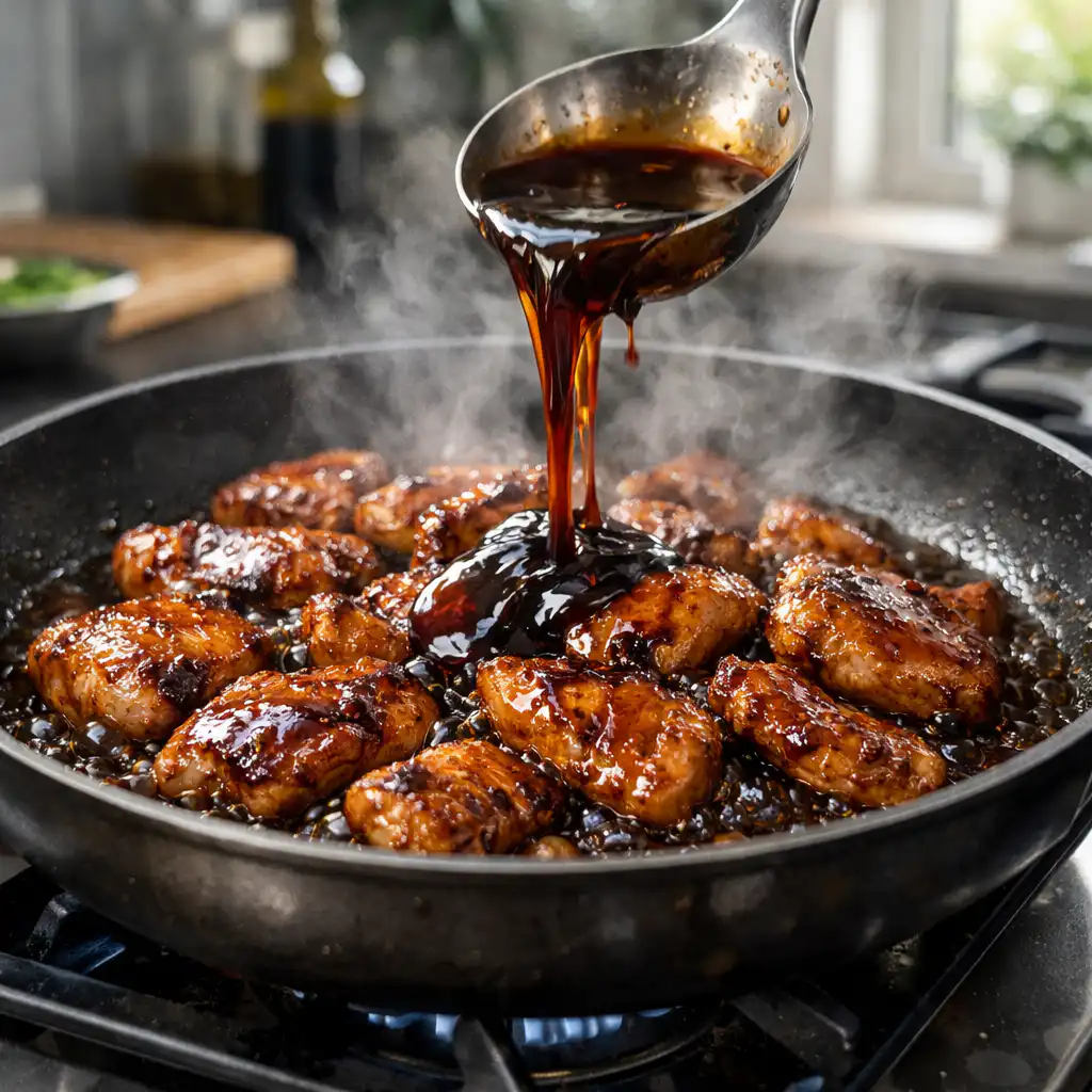 Poulet Miel & Soja