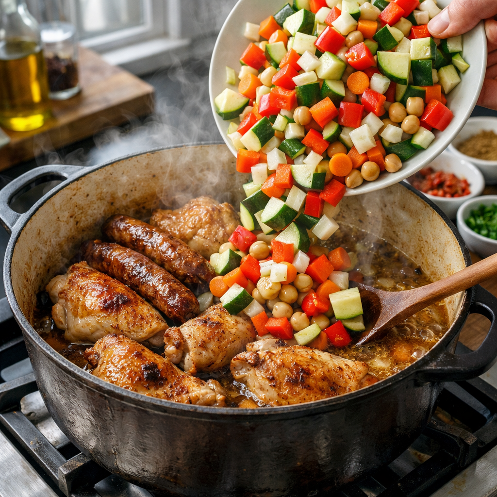 Couscous Poulet et Merguez