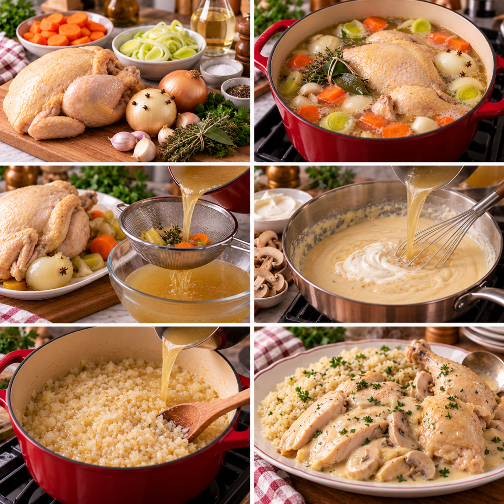 Poule au Riz de la Mère Michèle