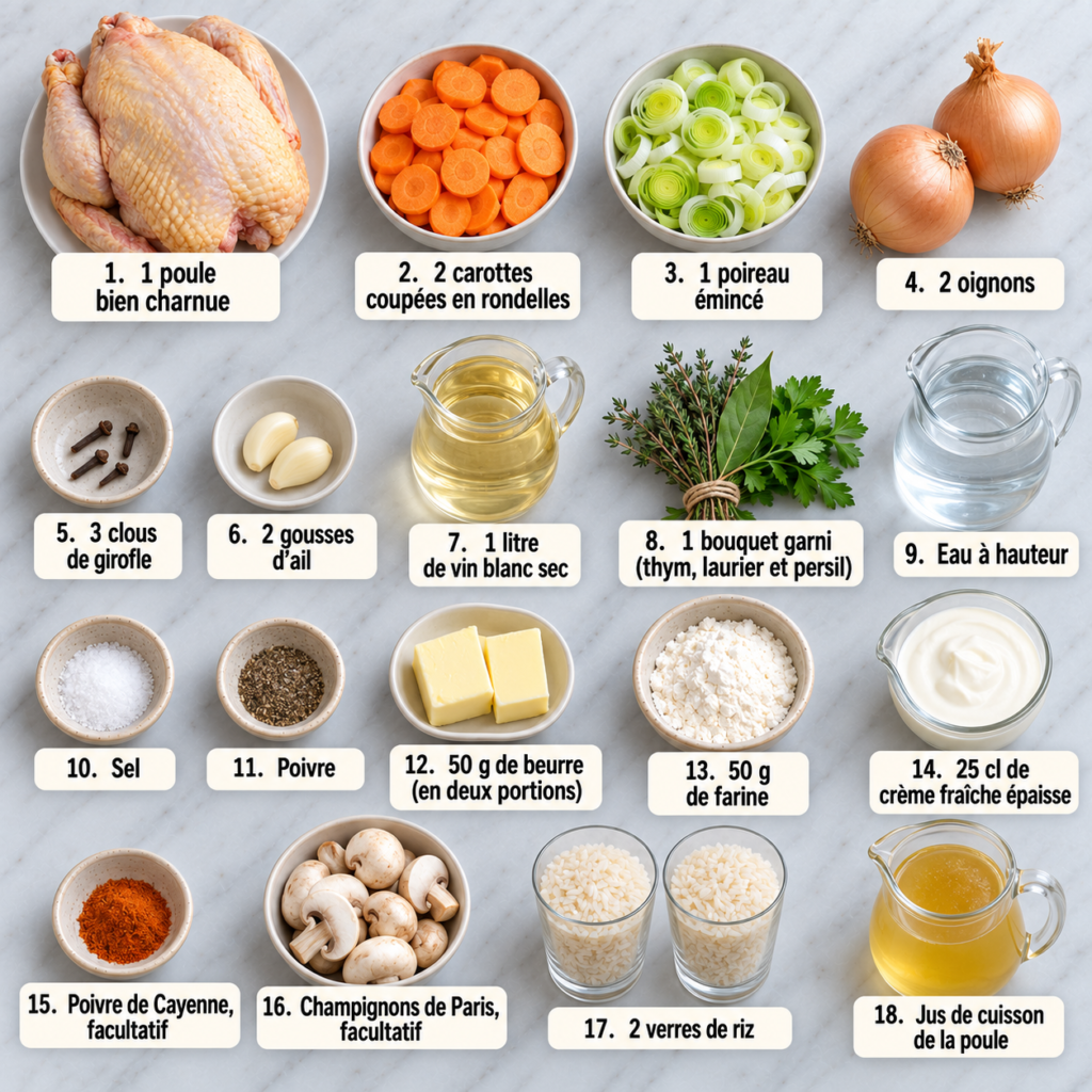 Poule au Riz de la Mère Michèle