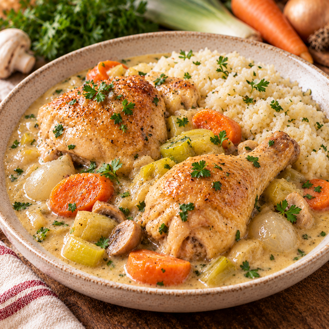 Poule au Riz de la Mère Michèle