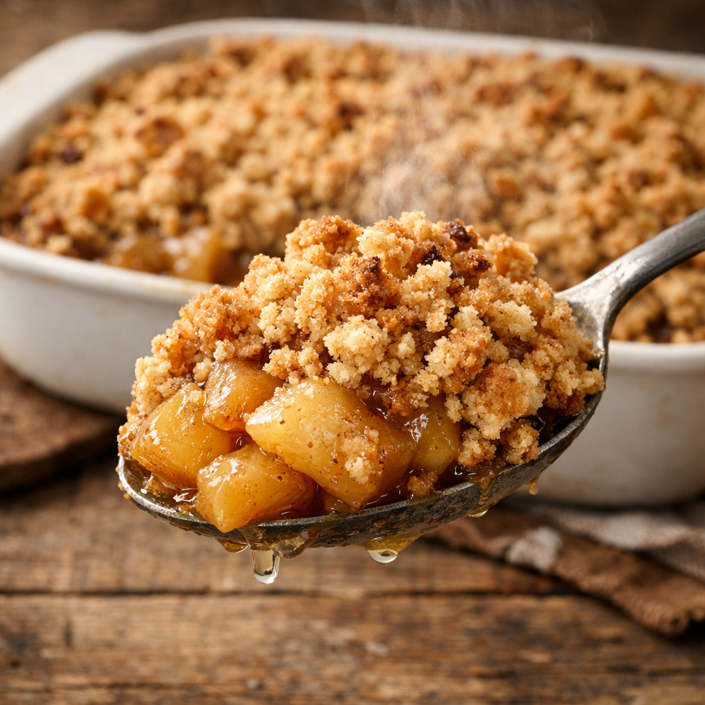 Crumble aux pommes