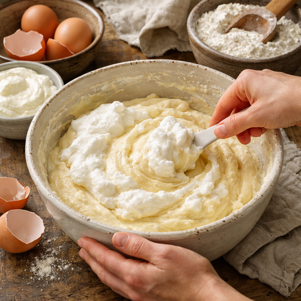 Gâteau au fromage blanc
