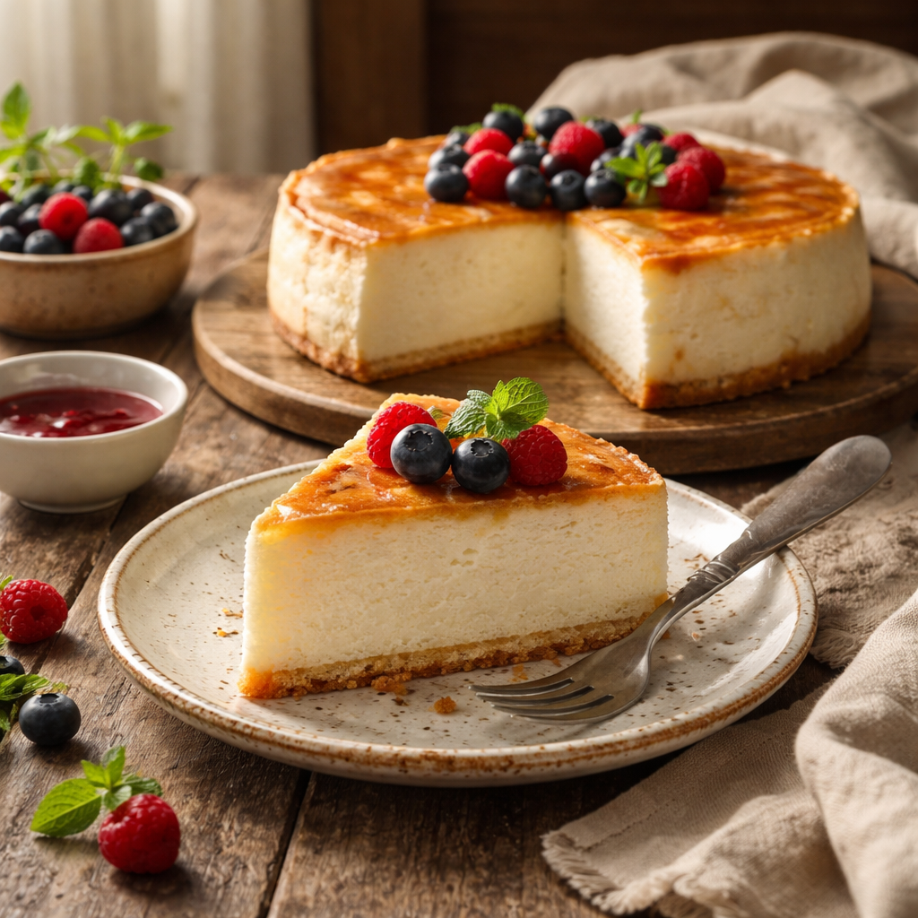 Gâteau au fromage blanc