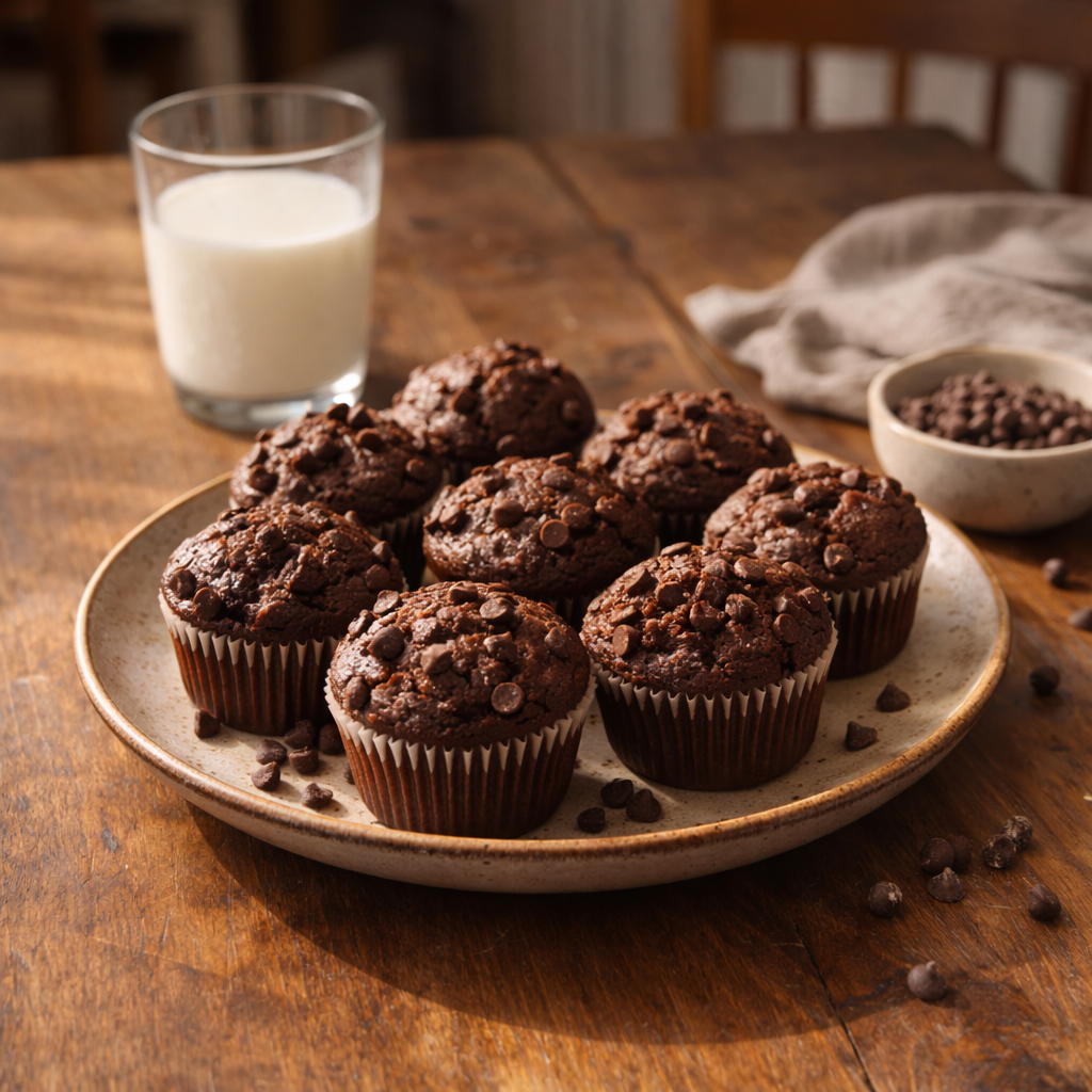 Muffins au chocolat
