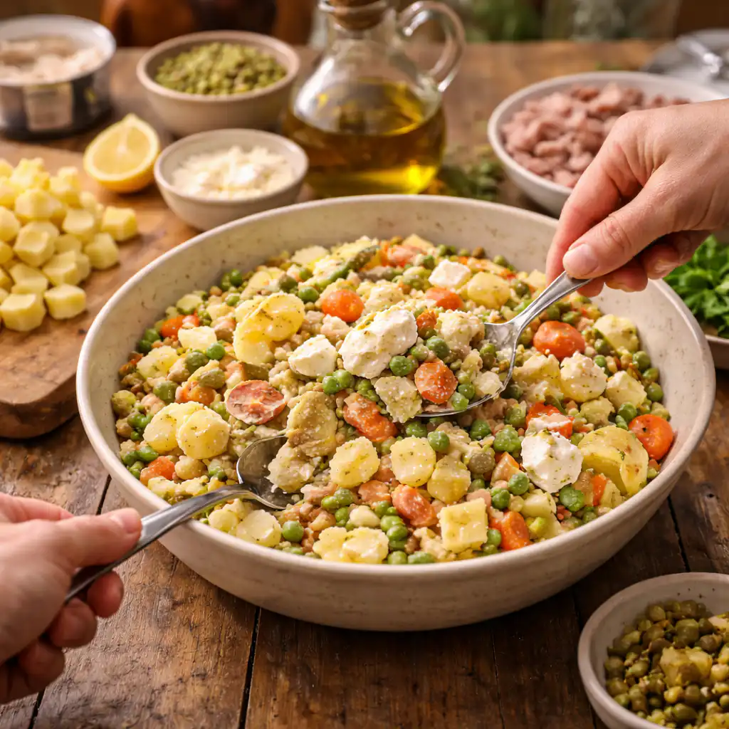 Salade Russe Facile