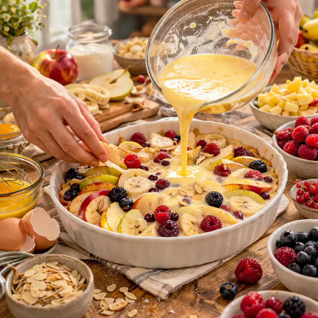 Gratin de fruits