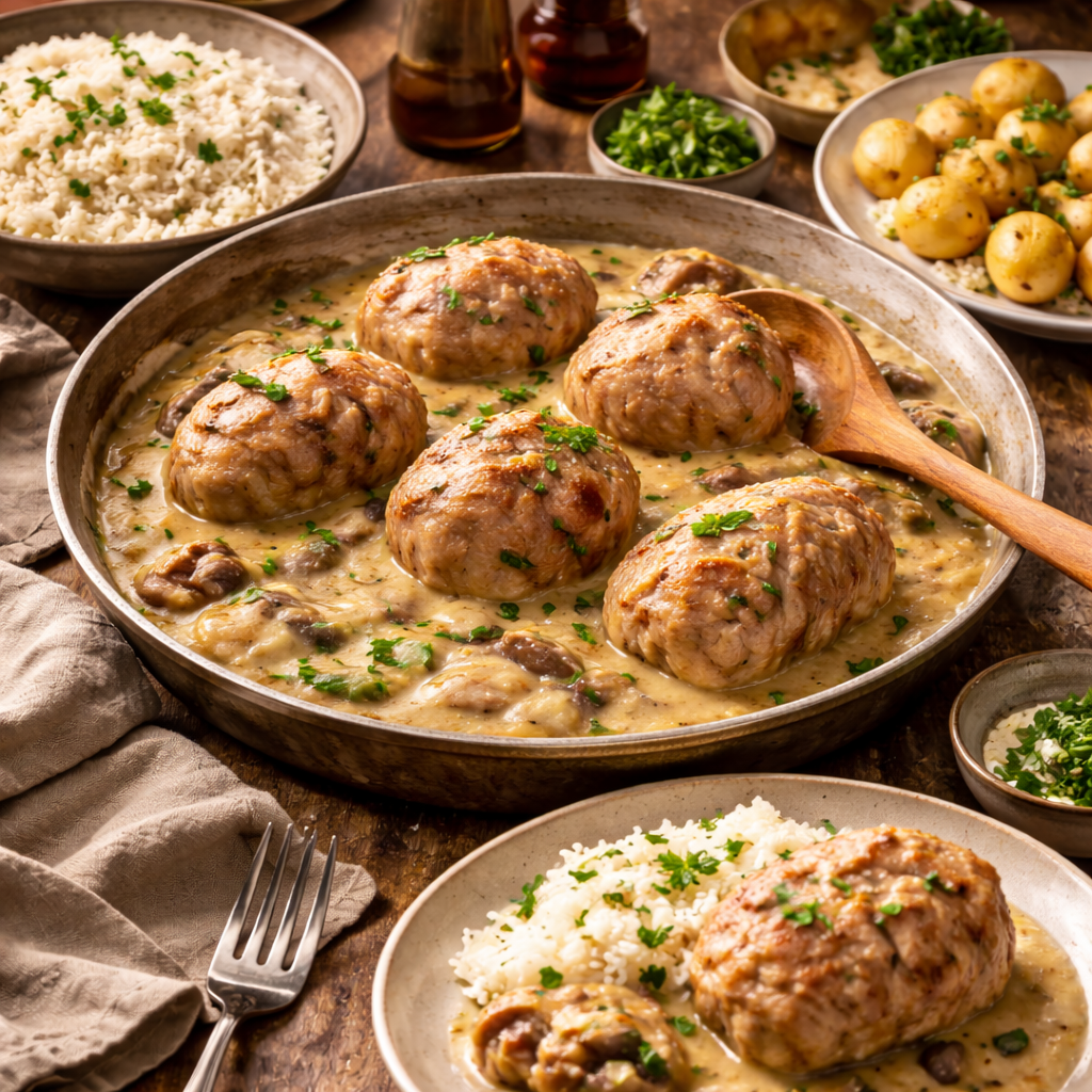 Paupiettes de veau au vin blanc