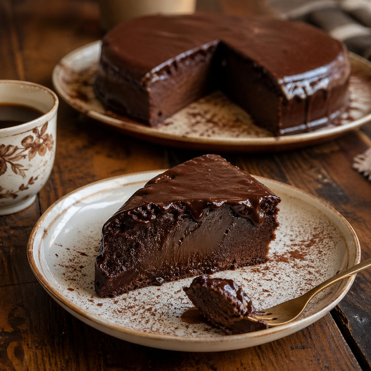 Fondant chocolat mascarpone