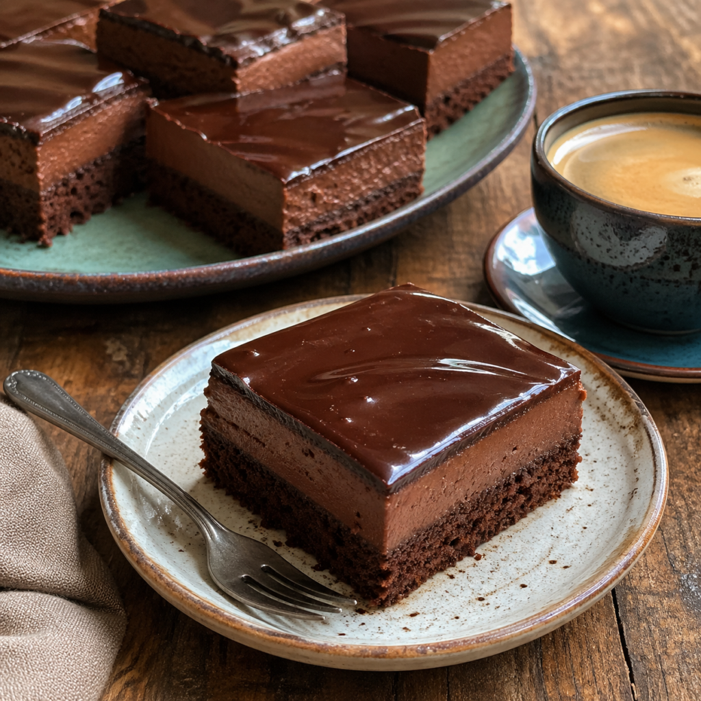 Carré chocolat et mascarpone