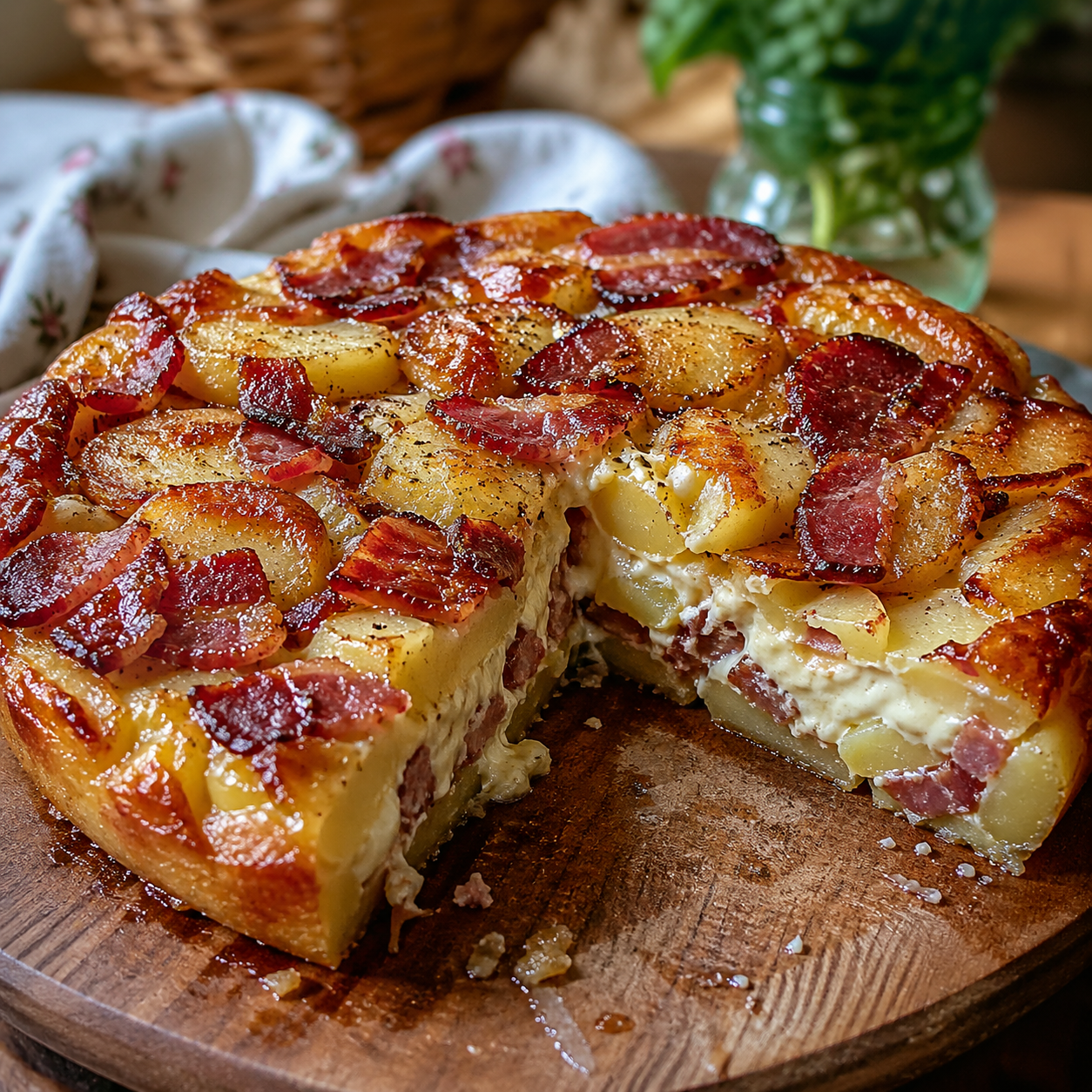 Quiche tatin