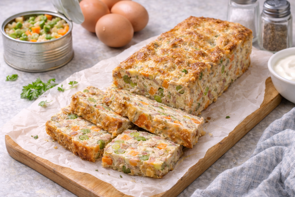 Pain de thon à la macédoine