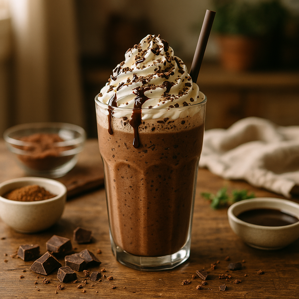 Frappuccino au chocolat