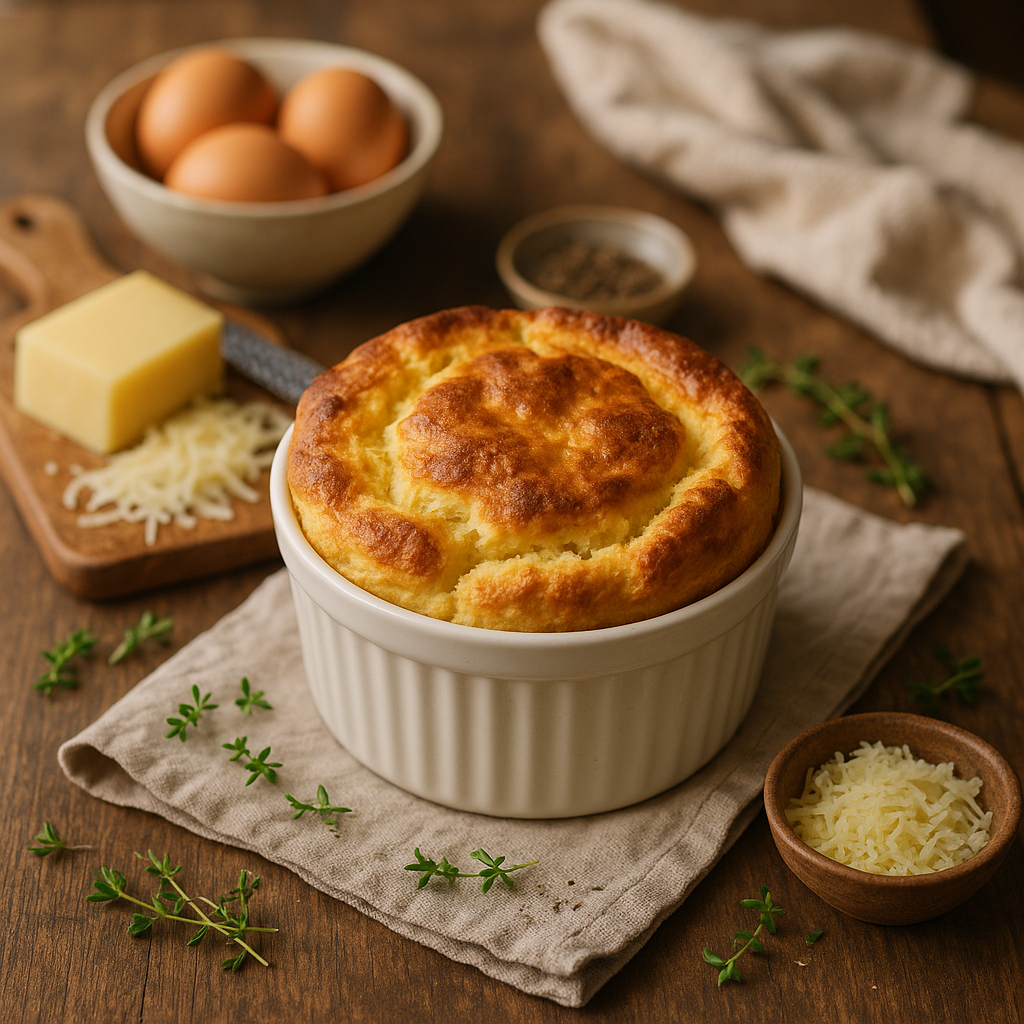 Soufflé au fromage