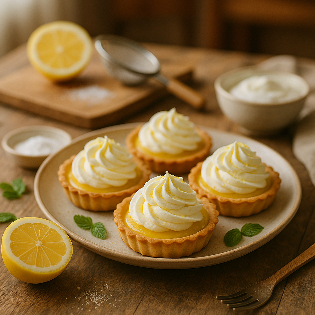 Petites Tartes Magiques au Citron