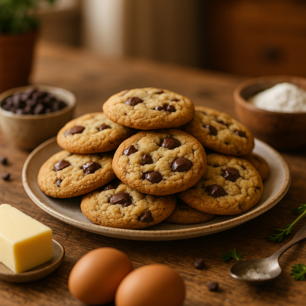 Cookies aux pépites de chocolat