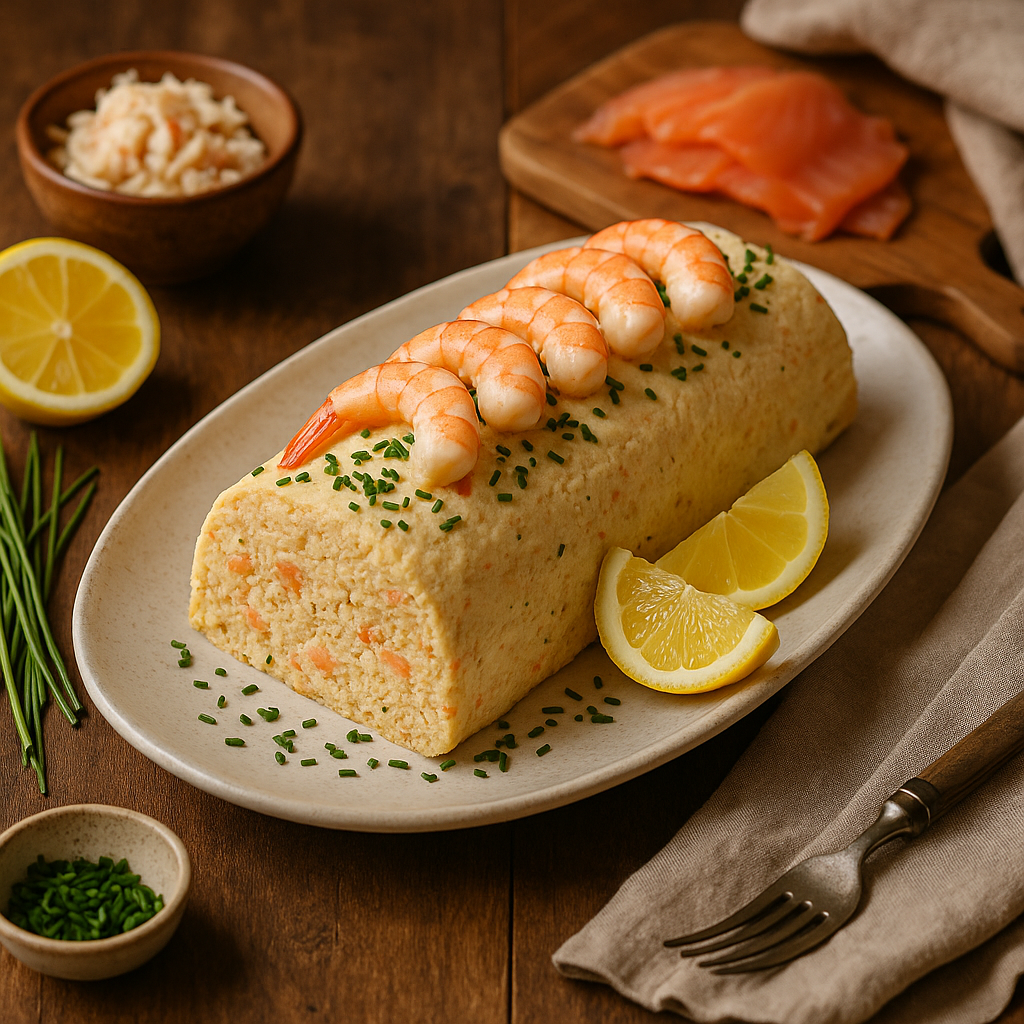 Bûche Salée aux Saveurs de la Mer