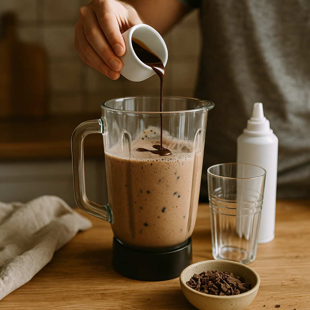 Frappuccino au chocolat
