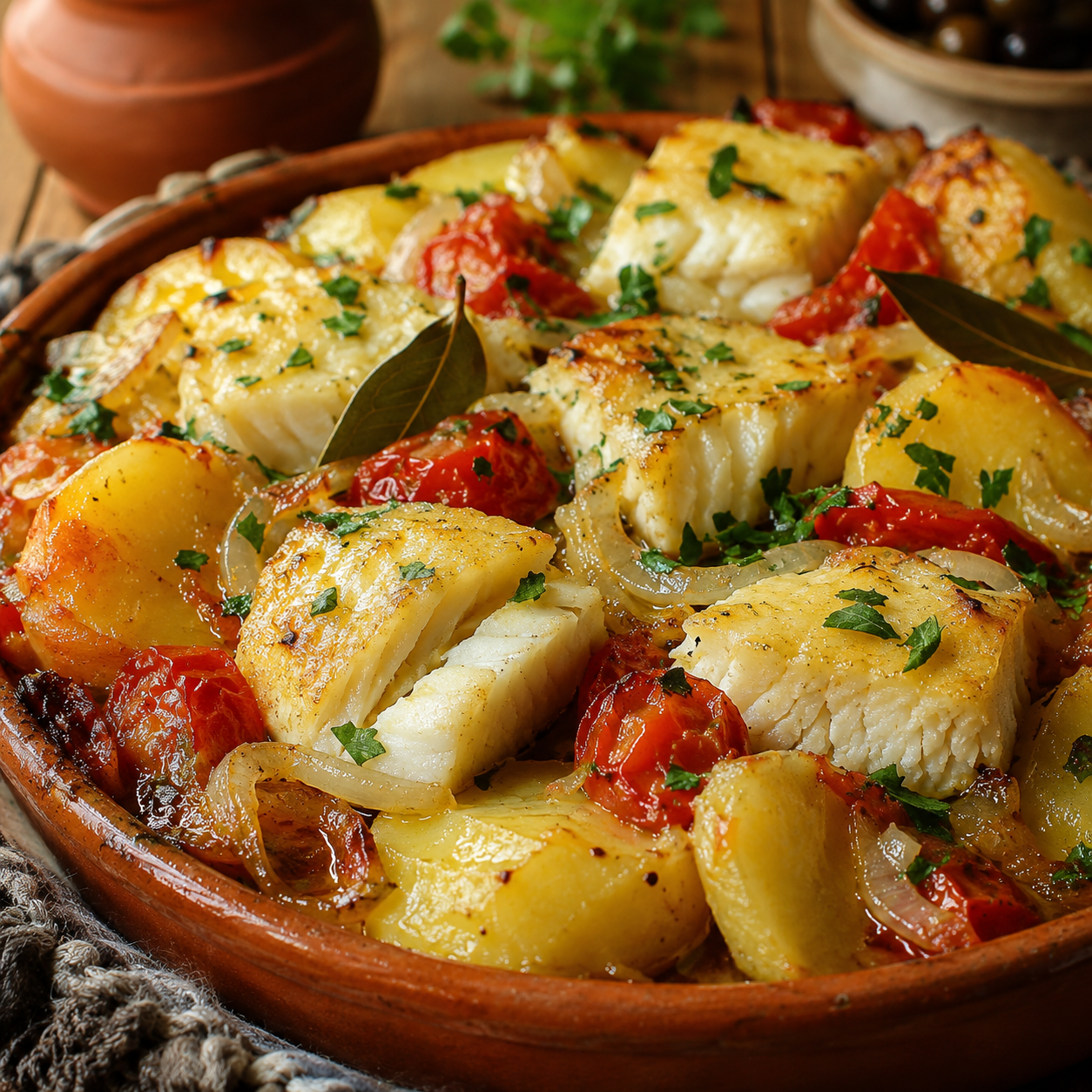 Bacalhau à la Portugaise